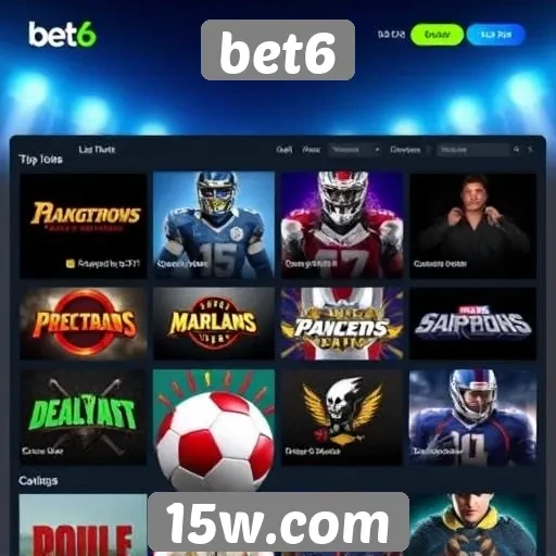 Jogos populares disponíveis na plataforma bet6
